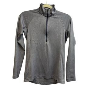 Patagonia Capilene Midweight Quarter Zip-Neck Pullover Purple Small Baselayer